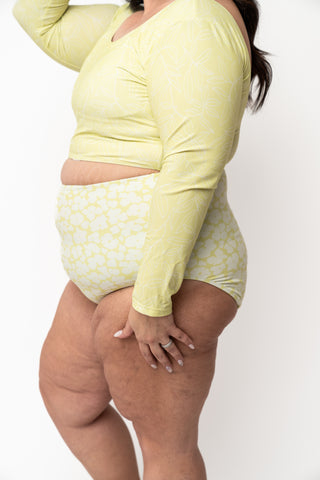 Leisure Reversible Bottom | Lime Blossom