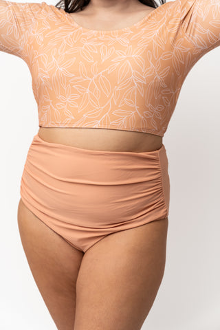 High Rise Barefoot Bottom | Strawberry