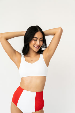 Seashell Top | White