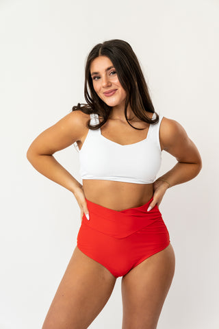 Seashell Top | White