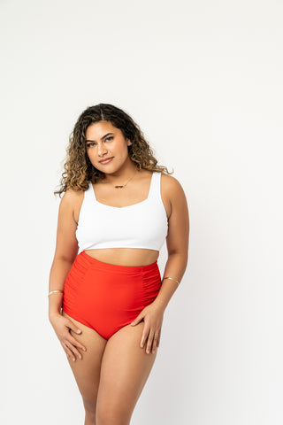 Seashell Top | White