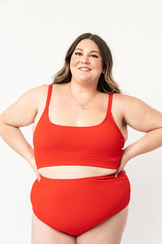 Salty Air Top | Poppy Red