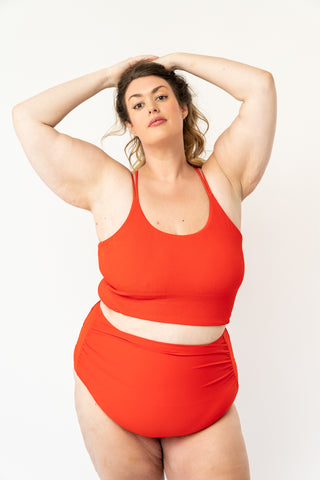 Destination Top | Poppy Red