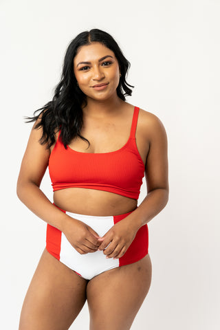 Salty Air Top | Poppy Red