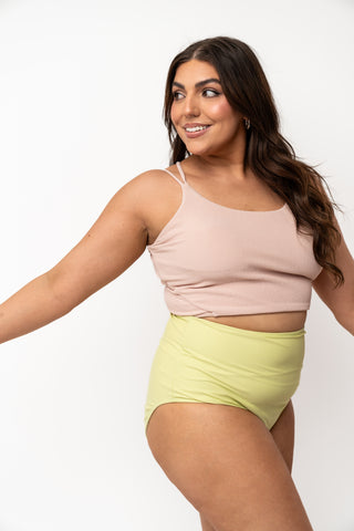 Leisure Reversible Bottom | Lime Blossom