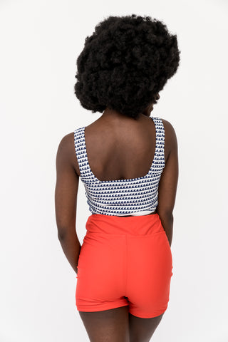 Bon Voyage Bottom | Nautical Red