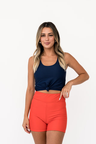 Bon Voyage Bottom | Nautical Red