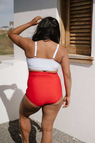 Sun Baked Bottom | Poppy Red