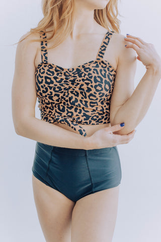 Stay-Cation Top | Leopard Print | Final Sale