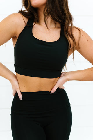 Performance Sports Bra | Black