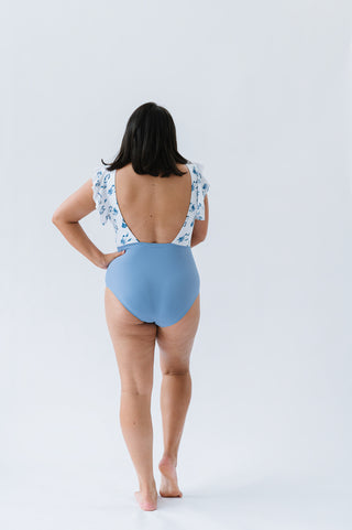 Ocean One Piece | Ocean Blue Floral