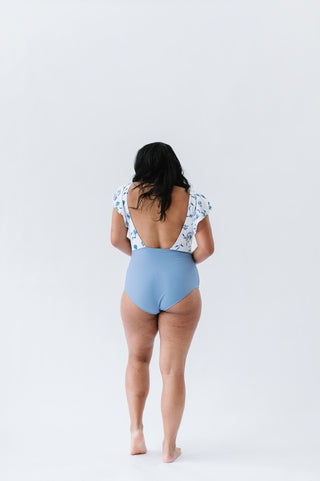 Ocean One Piece | Ocean Blue Floral