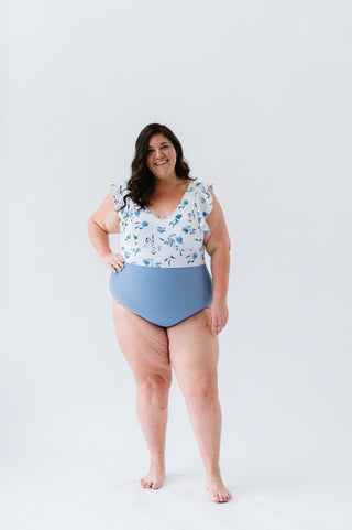 Ocean One Piece | Ocean Blue Floral