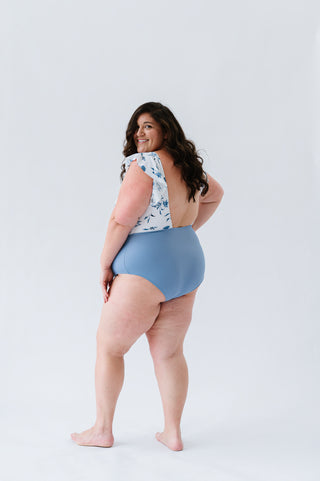 Ocean One Piece | Ocean Blue Floral