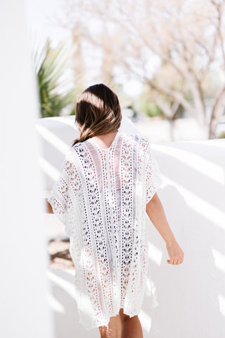 Boardwalk Cover Up | White