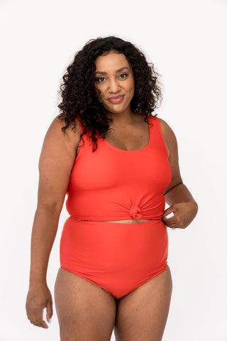 Leisure Reversible Bottom | Nautical Red Lobster