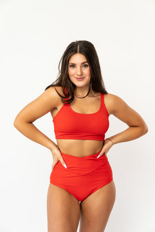 Salty Air Top | Poppy Red