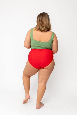 Leisure Reversible Bottom | Strawberry Check