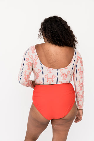 Barefoot Bottom | Nautical Red