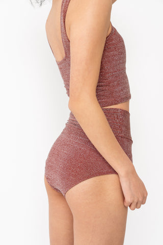 Vacationer Bottom | Cranberry Shimmer