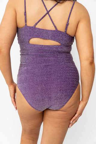 Vacationer Bottom | Purple Shimmer