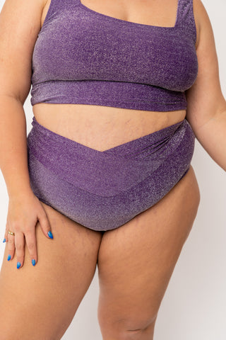 Vacationer Bottom | Purple Shimmer