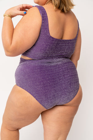 Vacationer Bottom | Purple Shimmer