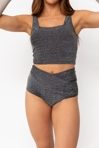 Vacationer Bottom | Black Shimmer