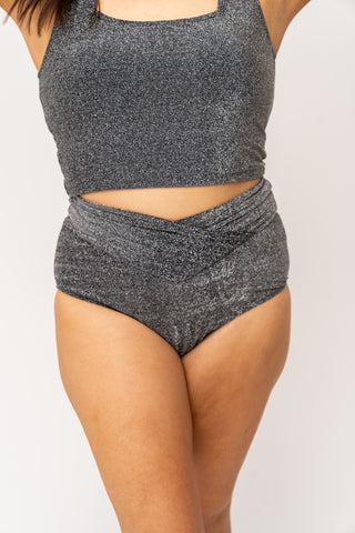 Vacationer Bottom | Black Shimmer