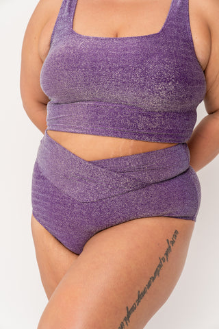 Vacationer Bottom | Purple Shimmer