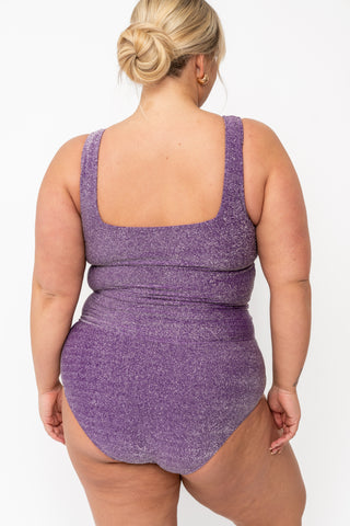 Vacationer Bottom | Purple Shimmer