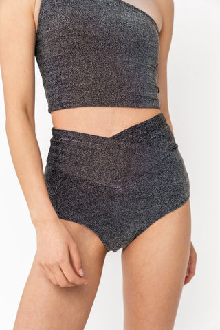 Vacationer Bottom | Black Shimmer