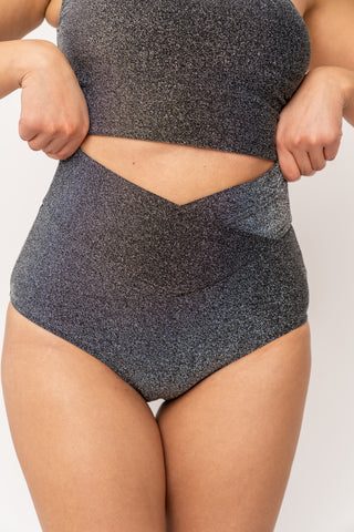 Vacationer Bottom | Black Shimmer