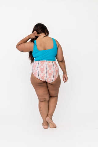 Leisure Reversible Bottom | Nautical Red Lobster