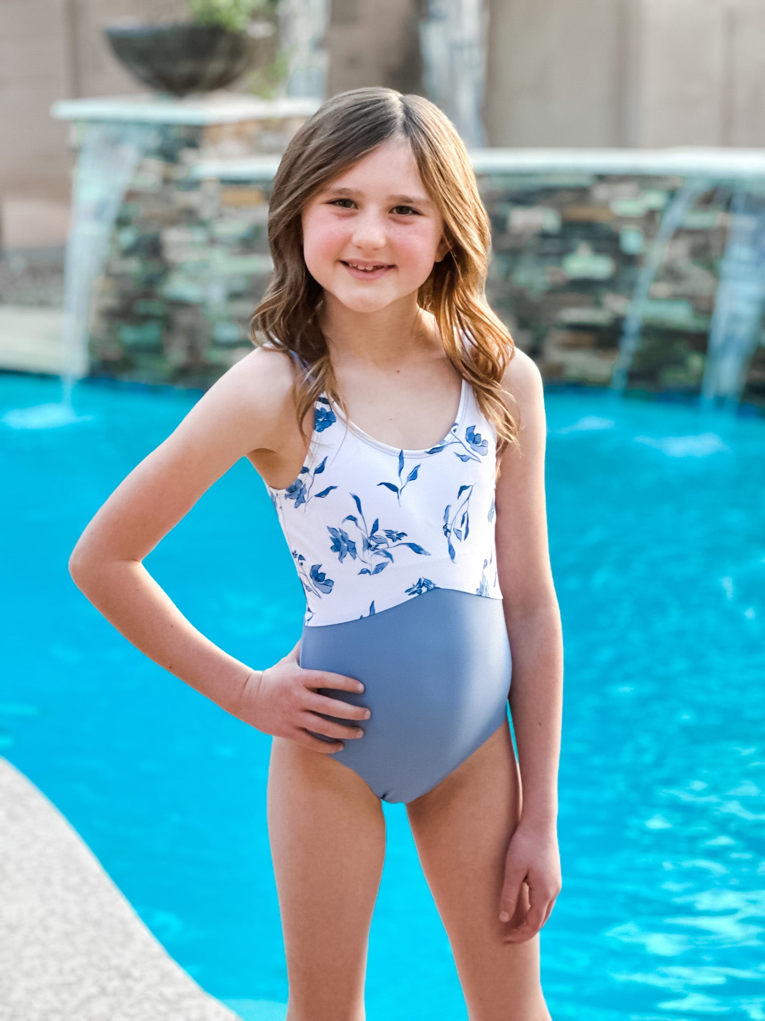 Mini Amy Swim Top For Girls - Eco-Friendly Swimwear | Savage Swim