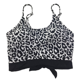 The Lounger Top | White Leopard Print | Final Sale