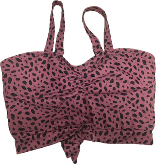 Stay-Cation Top | Pink Animal Print | Final Sale