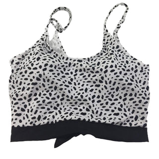 The Lounger Top | White Animal Print | Final Sale